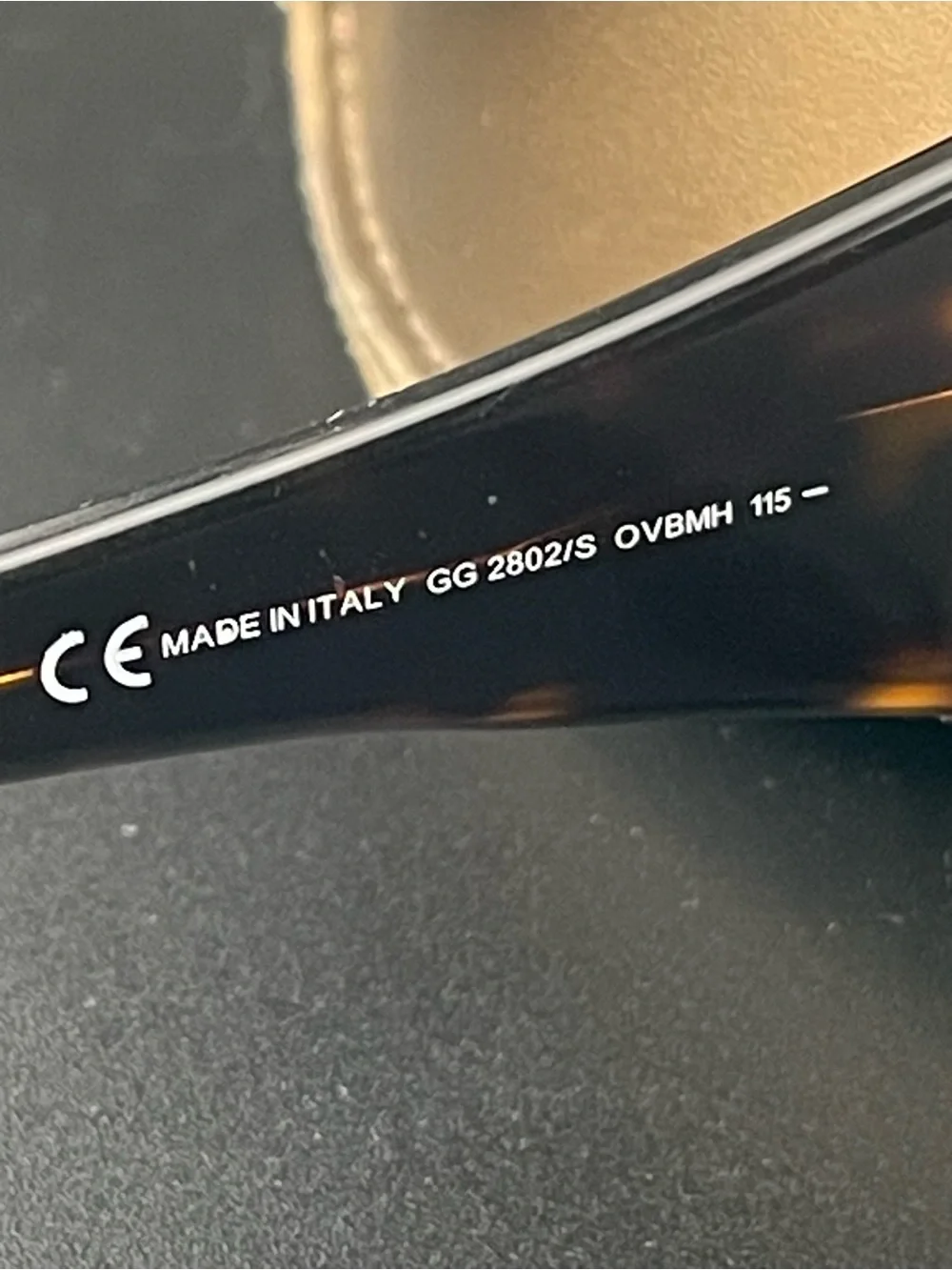 Gucci Vintage Shield Sunglasses Oversized GG Medallion